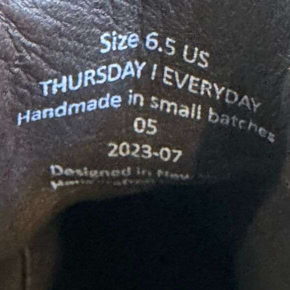Thursday Legend Everyday Chelsea Boots in Truffle Size 6.5 - Picture 9 of 12